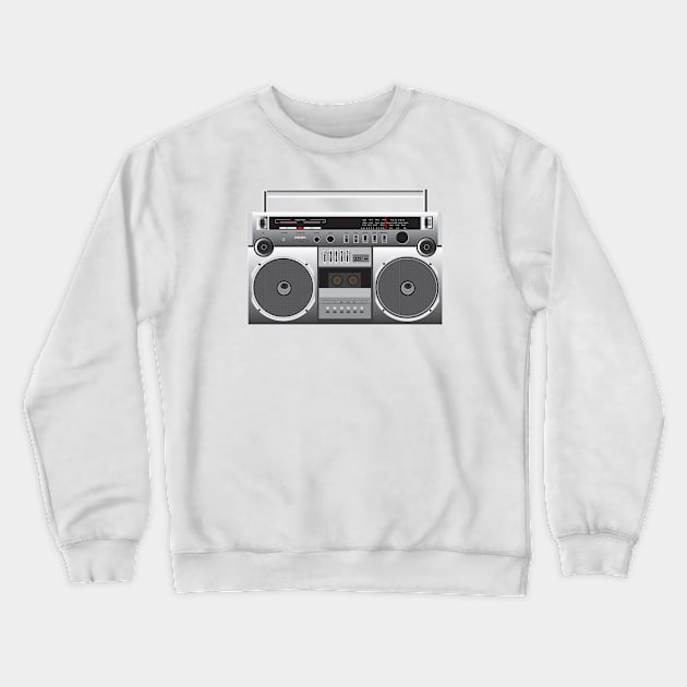 BoomBox Crewneck Sweatshirt by jenblove